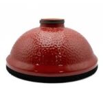 Kamado Joe Classic Joe® Red w/CBH Ceramic Dome (Classic Joe II keraamiline poolmuna, ülemine osa)