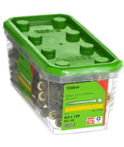 6,0x120 puidukruvi ESSDRIVE peitpea/tx30 CorrSeal/C4-100tk(6)
