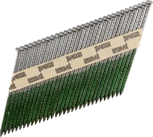 3,1x90 püstolinael täk/D-pea/liim 34° haljas/C1-1200tk