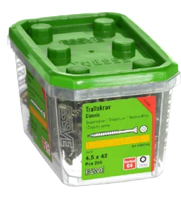 4,5x42 terrassikruvi CLASSIC tx20/CorrSeal/C4-250tk(8)