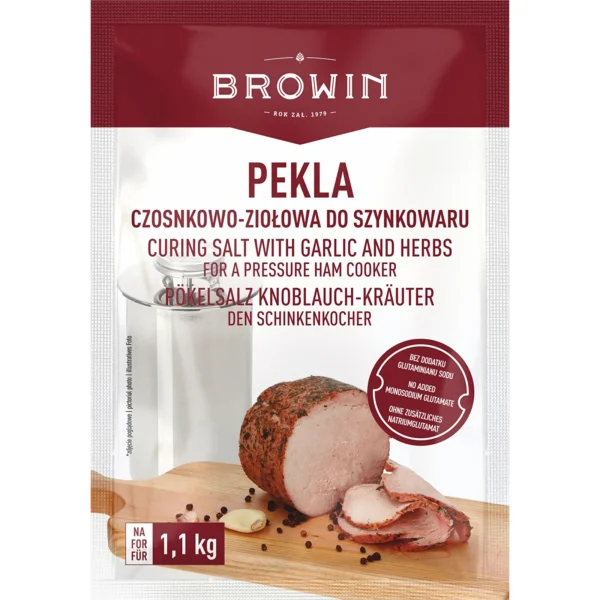 Laagerdussool küüslaugu ja ürtidega Browin® märgsoolamiseks ja süstimiseks 100g