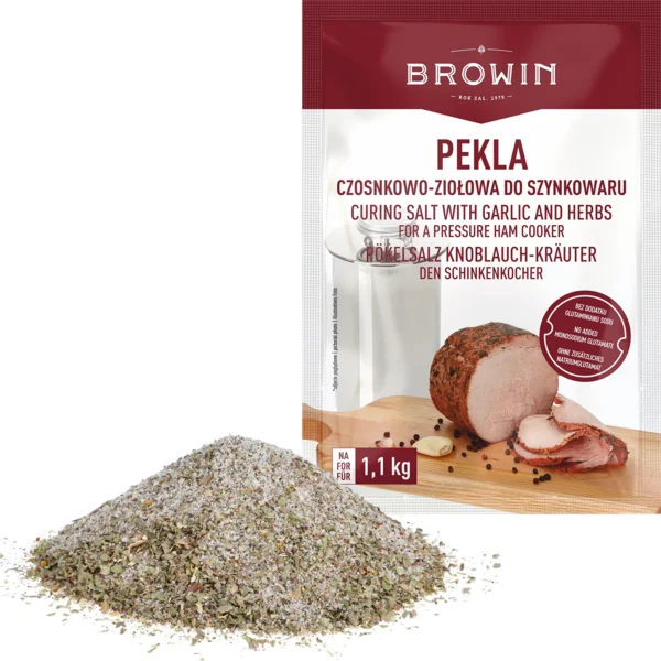 Laagerdussool küüslaugu ja ürtidega Browin® märgsoolamiseks ja süstimiseks 100g