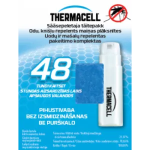 Täitekomplekt Thermacell® 48 tundi