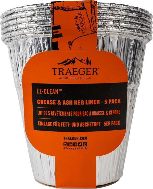 Rasvaämbrid fooliumist Traeger® INT seeria 5tk