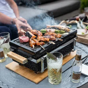 Keraamiline grill Yakiniku® Shichirin kandiline L