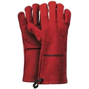 Kindad nahast Feuermeister® Premium, punased 12