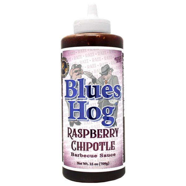 Kaste Blues Hog  Raspberry Chipotle sauce - squeeze bottle 709gr