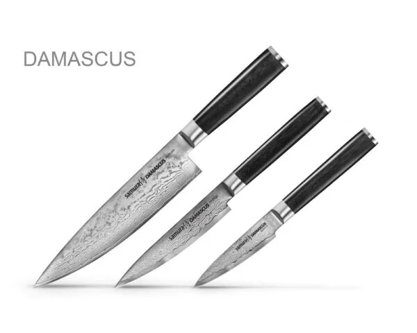 Nugade komplekt Samura Damascus (3-ne) HRC61
