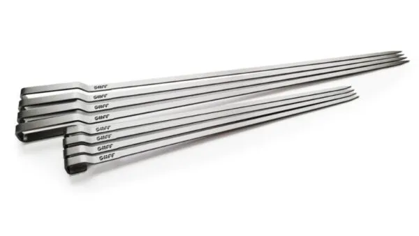 Grillvarras pikk Stiff® roostevabast terases 800mm