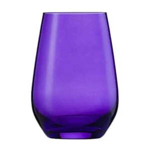 Vina Spots veeklaas, 38,5cl, lilla AM6