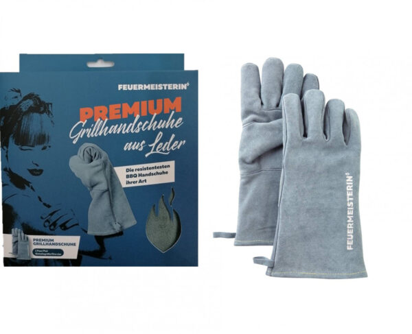 Kindad nahast Feuermeisterin® Premium, sinine