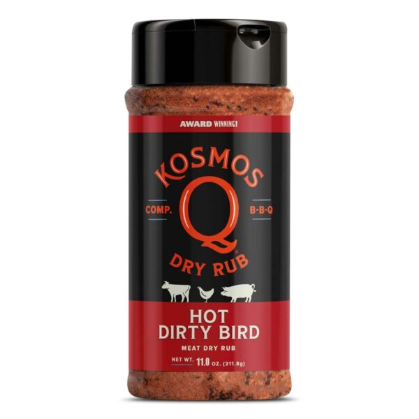 Maitseainesegu Kosmo´s Q Hot Dirty Bird Rub 312gr