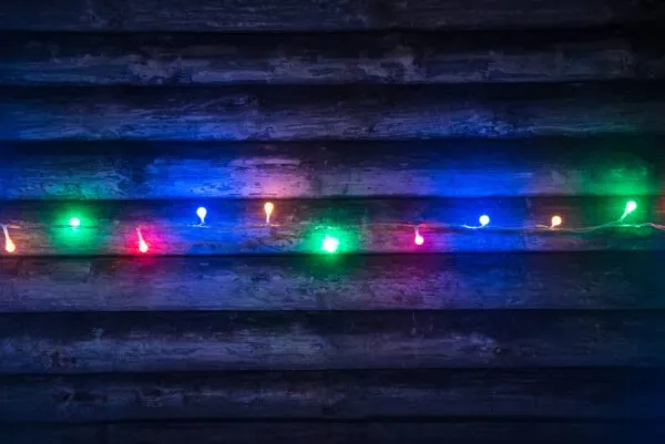 Valguskett 120 LED palli mitmevärviline