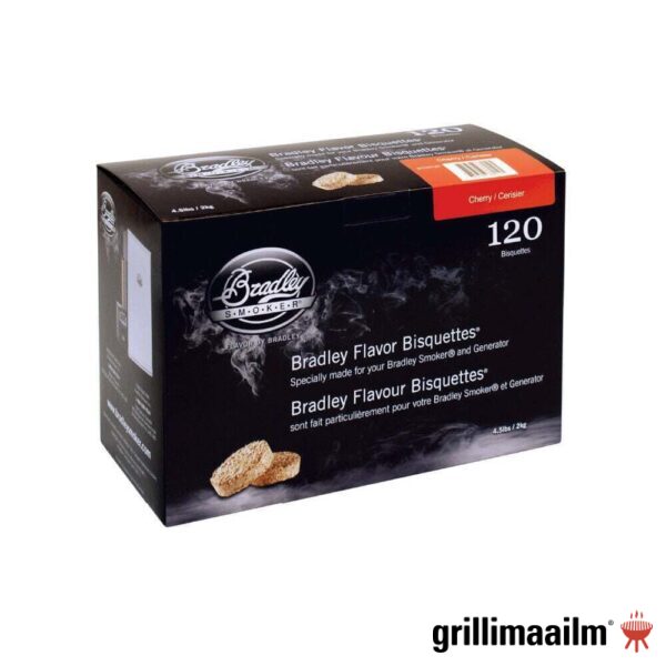 Suitsubrikett kirsipuu Bradley® 120tk