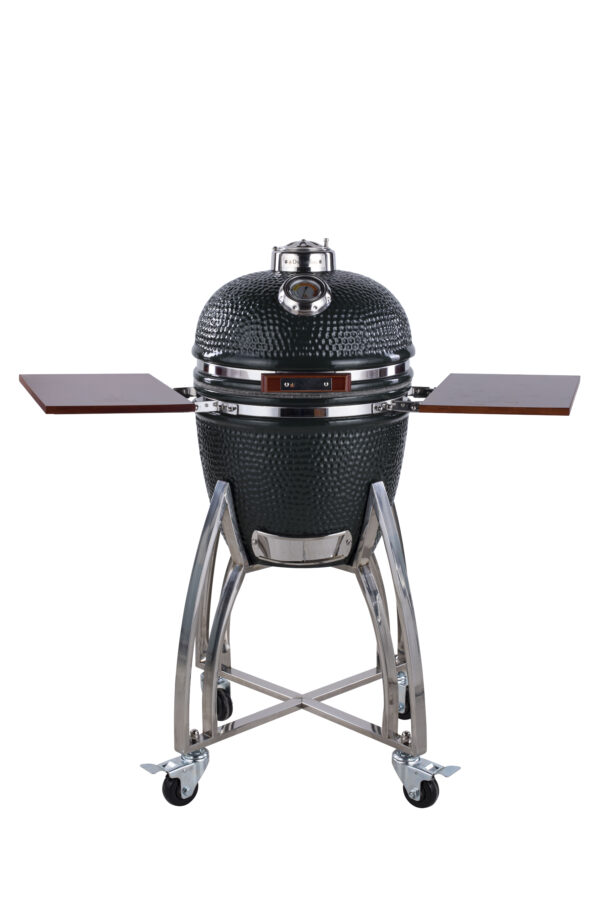 Keraamiline grill Dreamfire ® Kamado Trendy Home komplektis ratasega alusraam ja küljelauad