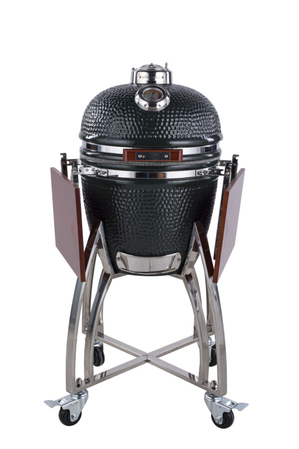 Keraamiline grill Dreamfire ® Kamado Trendy Home komplektis ratasega alusraam ja küljelauad