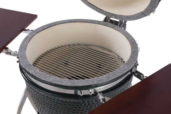 Keraamiline grill Dreamfire ® Kamado Trendy Home komplektis ratasega alusraam ja küljelauad