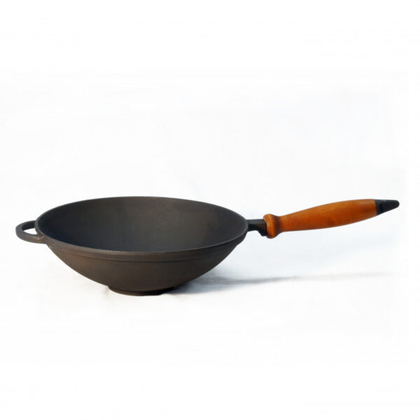 Wok pann Syton® puidust käepidemega Ø 26cm