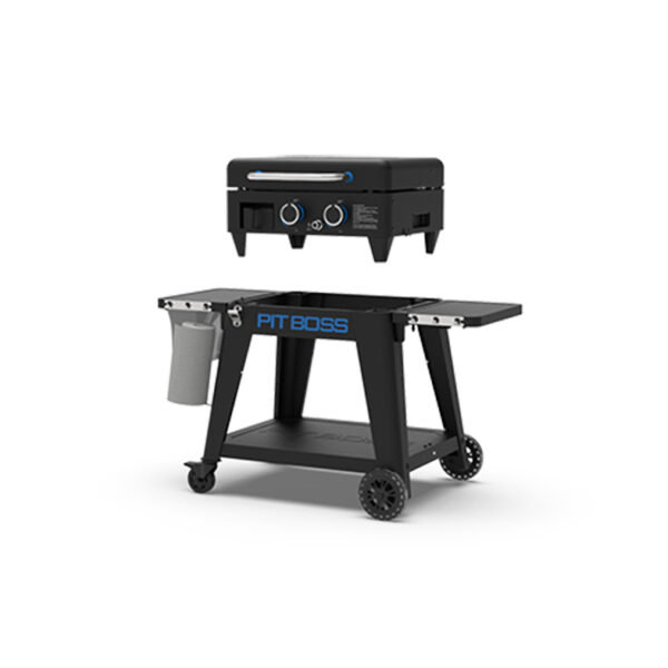 Plaatgrill Pit Boss® Plancha 2 gaasipõletit + alusraam