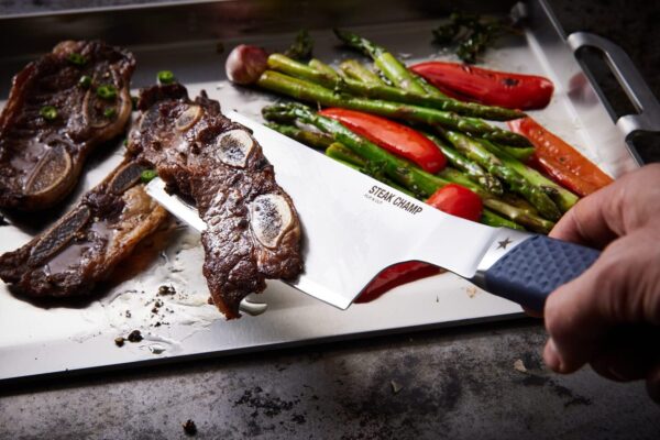 Spaatel-nuga Steak Champ