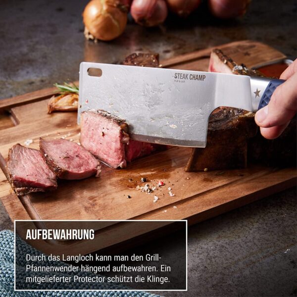 Spaatel-nuga Steak Champ
