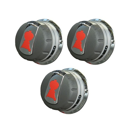 Weber Genesis Main Control Knobs 300 Seeria (3tk)