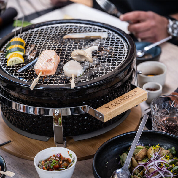 Keraamiline grill Yakiniku® Shichirin ümar