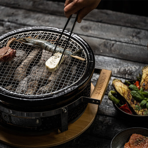 Keraamiline grill Yakiniku® Shichirin ümar