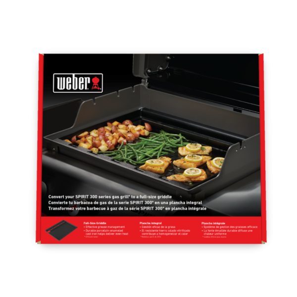 Grillplaat täismõõdus Griddle Weber® Spirit 300 seeriale