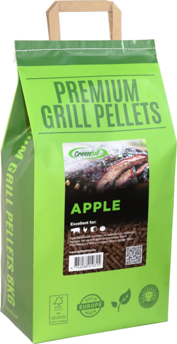 Grillpellet Õun 8kg (EESTI TOODE)