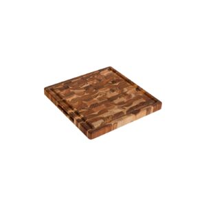 STOLF ristikiudu tiigipuust lõikelaud 35,5 X 35,5 X 3,2 CM