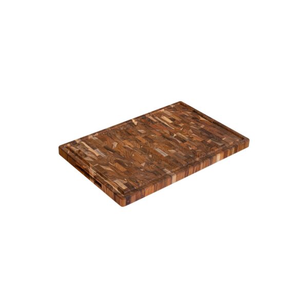 Lõikelaud Stolf tiigipuust, ristikiudu 58,5 x 38 x 3,2cm