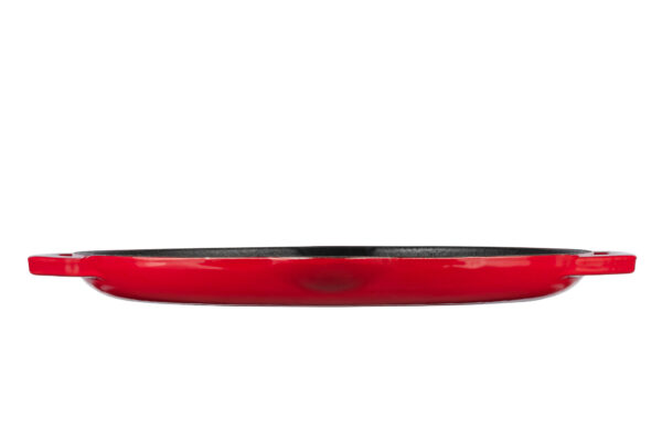 Malmpann Grand Feu® emailitud punane Ø 34cm