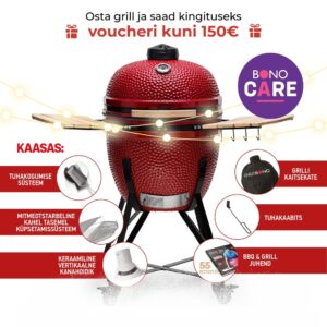 Kamado Bono keraamiline grill Grande - kampaania