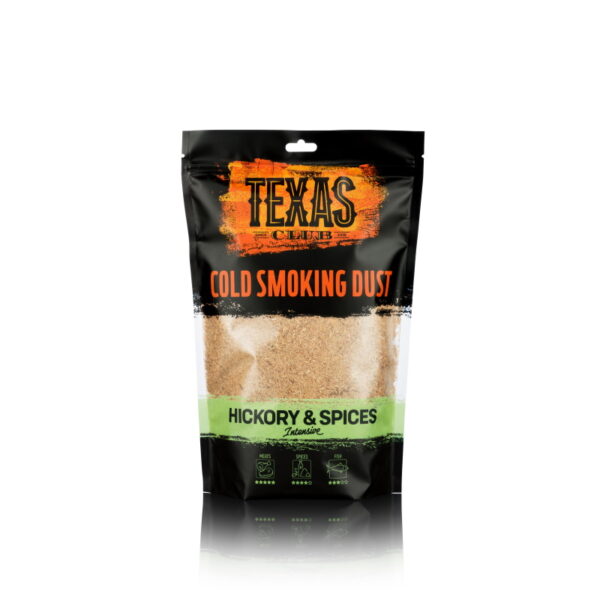 Külmsuitsupuru Texas Club® hikkori- ja puuviljapuu & ürtidega 500g