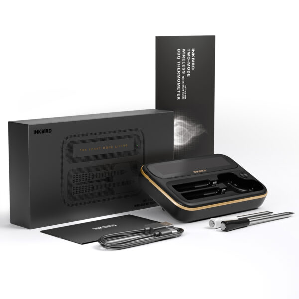 Termomeeter Inkbird® INT-12-BW WiFi & BT, 2-sondi
