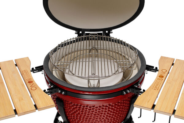 Keraamiline grill Kamado Bono® Media 20" (punane)