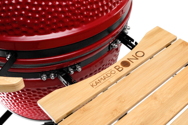 Keraamiline grill Kamado Bono® Limited 25" 64cm (punane)