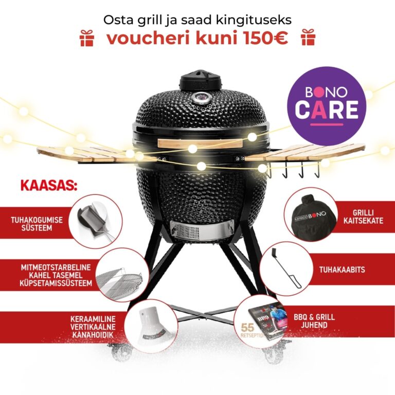 Kamado Bono keraamiline grill Media - kampaania