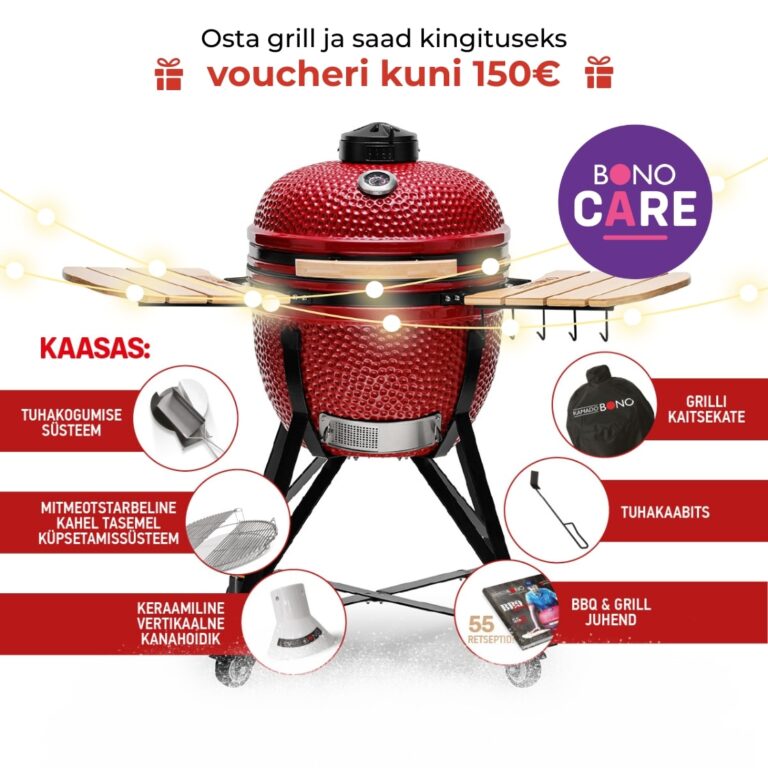 Kamado Bono keraamiline grill Media - kampaania