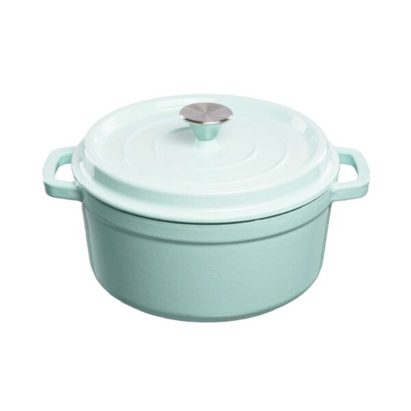 Malmpott Grand Feu® emailitud kaanega helesinine 4,7L