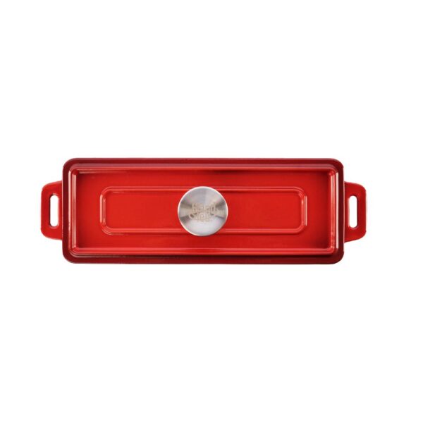 Ahjuvorm Grand Feu® emailitud malm, punane ~36x11x12cm 1,7L