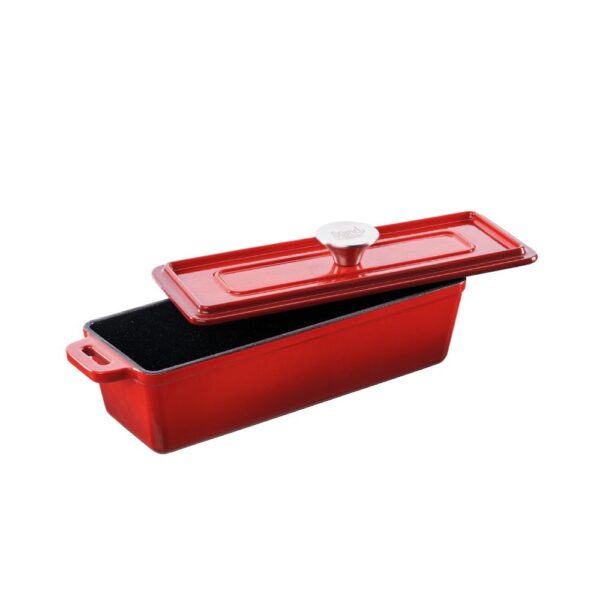 Ahjuvorm Grand Feu® emailitud malm, punane ~36x11x12cm 1,7L