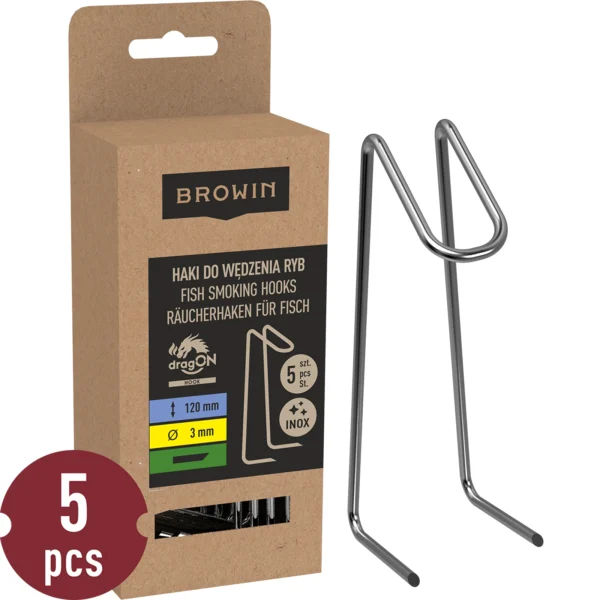 Kalakonksud Browin® roostevabad, 5tk