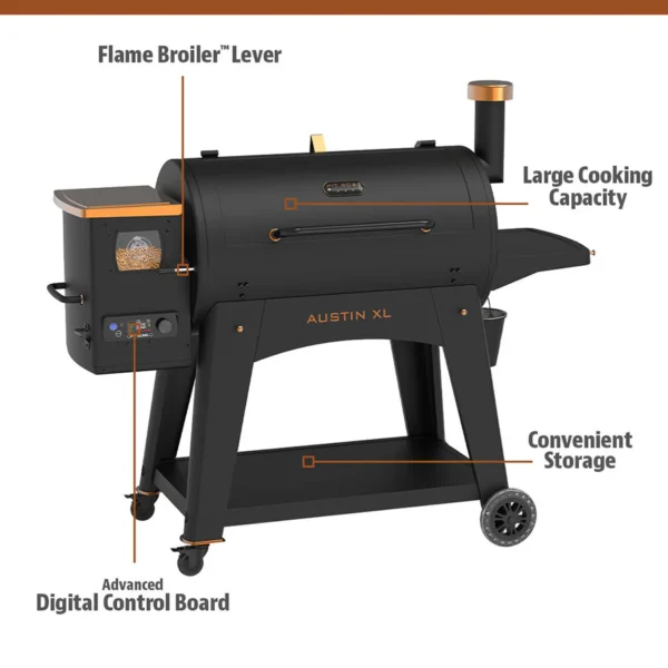Pelletgrill Pit Boss® Onyx Austin XL 1000