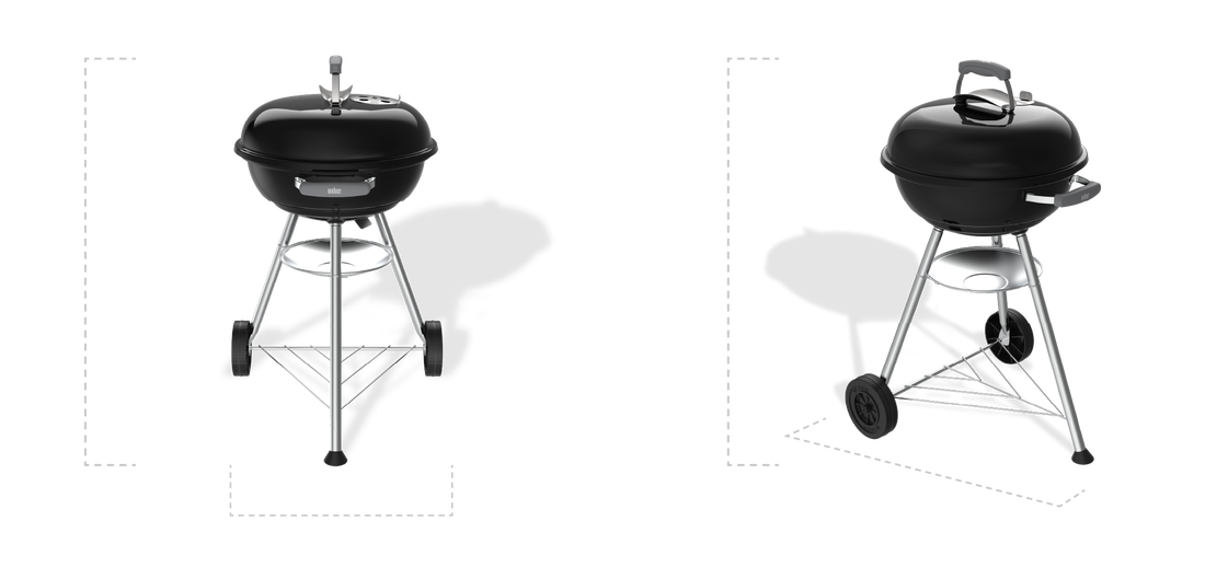 Compact Kettle söegrill Weber 47 cm must