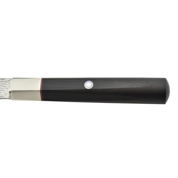 Kokanuga santoku Mcusta Zanmai Hybrid Splash Damascus 180mm