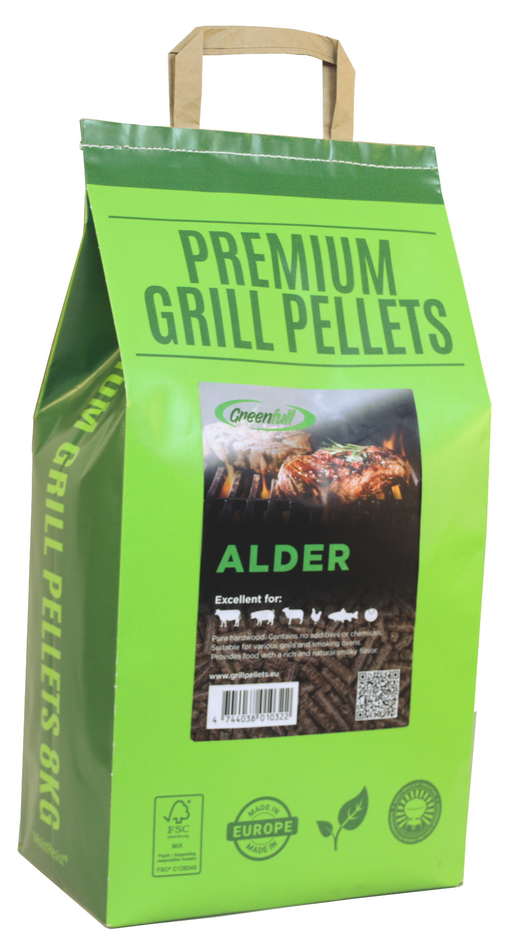 Lepapuust grillpellet 8kg