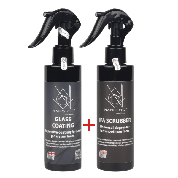 Nanokaitse + eelpuhastusvahend NanoGo® klaaspindadele