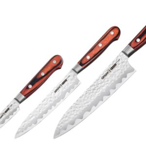 Nugade komplekt Samura Kaiju (3-ne) metallbolstriga